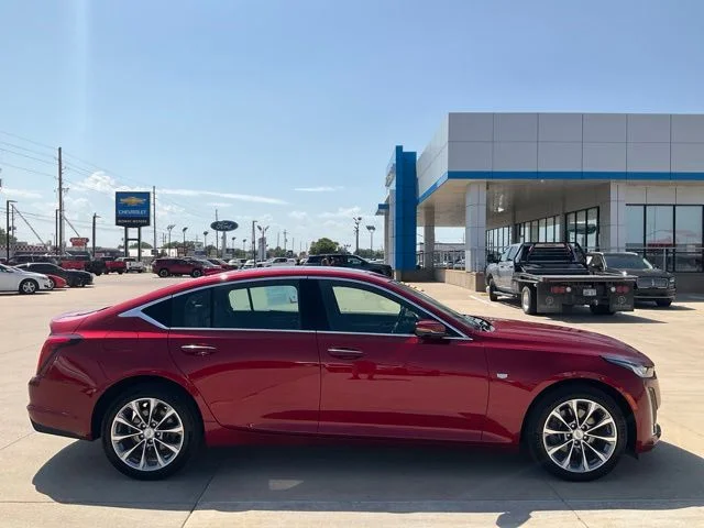 Used 2022 Red Cadillac Premium Luxury image 39