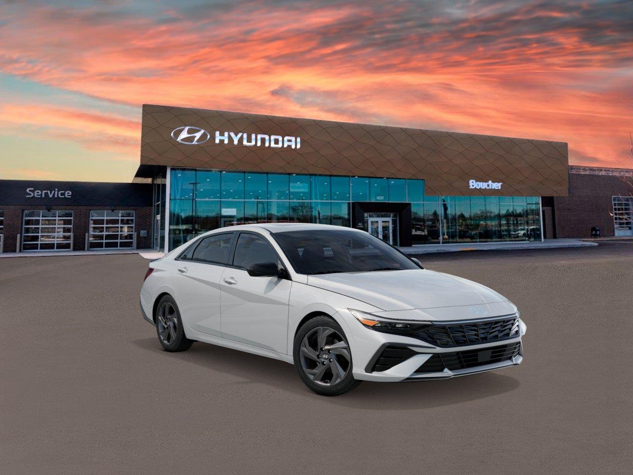 New 2026 Serenity White Hyundai SEL Sport Plus image 2