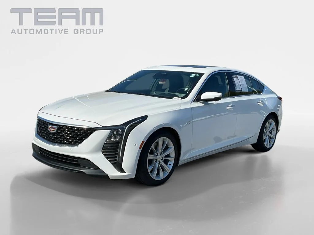 Used 2025 Summit White Cadillac Premium Luxury image 3