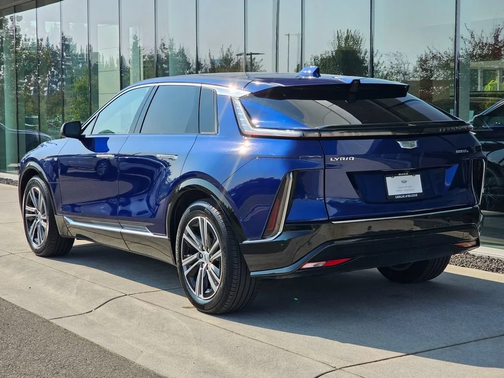 Used 2024 Opulent Blue Metallic Cadillac Luxury 1 image 3