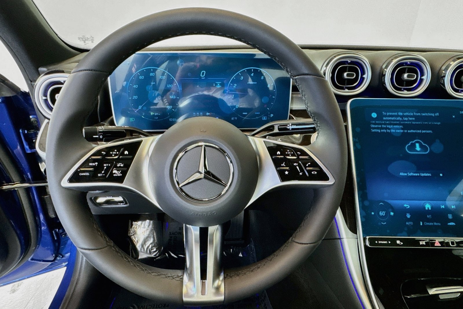 New 2026 Starling Blue Metallic Mercedes-Benz C 300 image 11