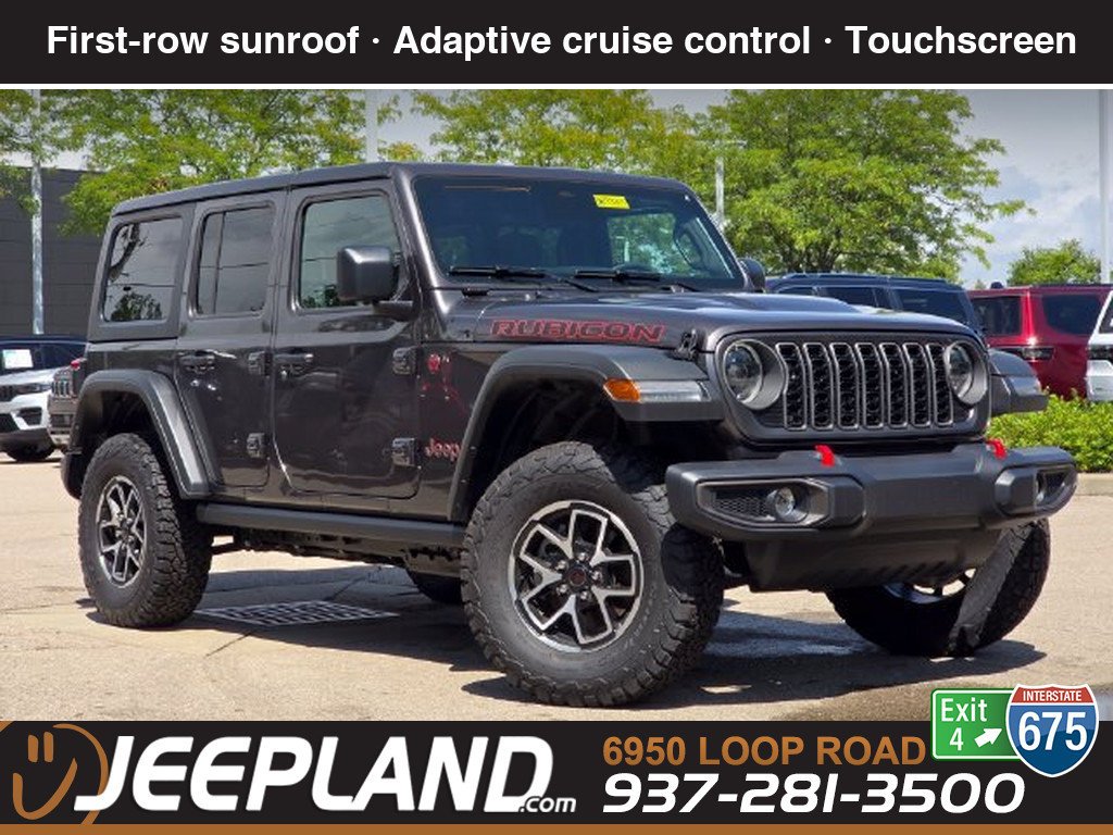 New 2026 Granite Crystal Metallic Clear-Coat Exterior Paint Jeep Rubicon image 1