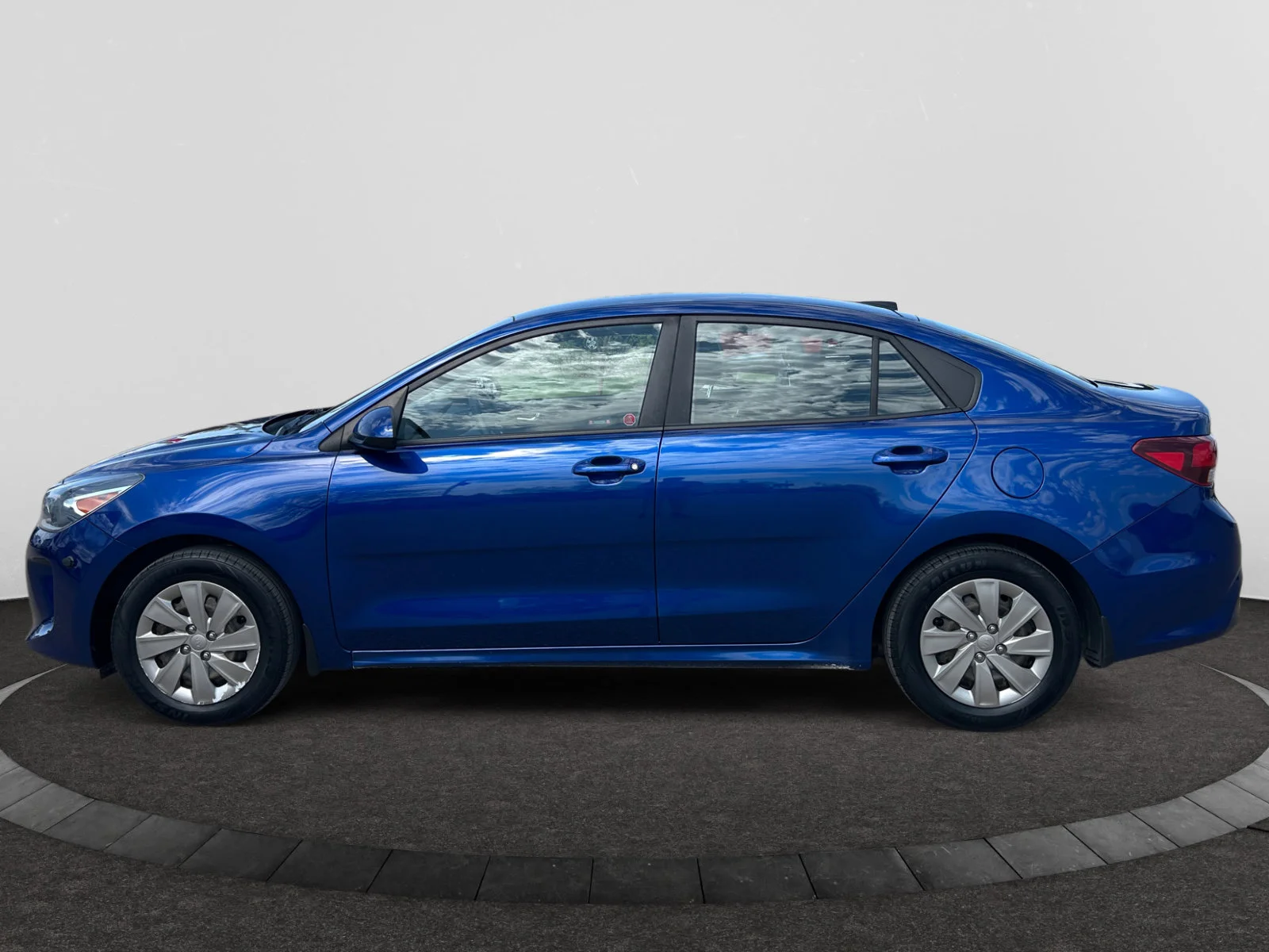Used 2019 Blue Kia LX image 2