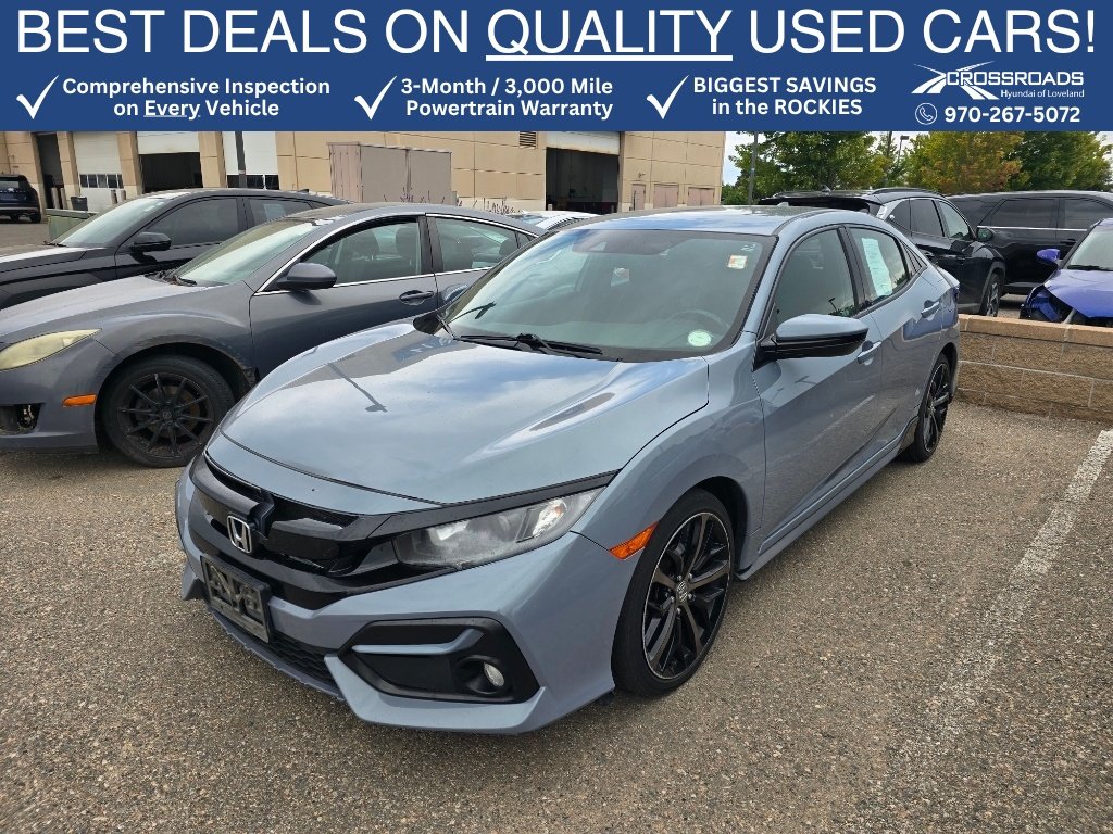 Used 2021 Sonic Gray Pearl Honda Sport image 1
