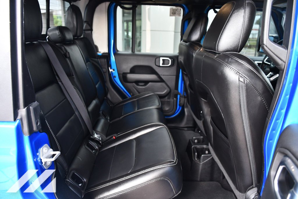 Used 2021 Blue Jeep Overland image 25