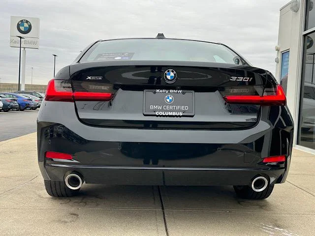 Certified Used 2025 Black Sapphire Metallic BMW 330i xDrive image 10