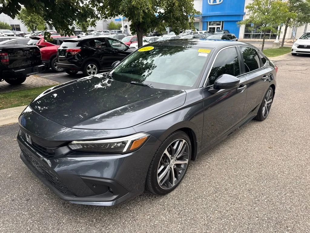 Certified Used 2022 Meteorite Gray Metallic Honda Touring image 1