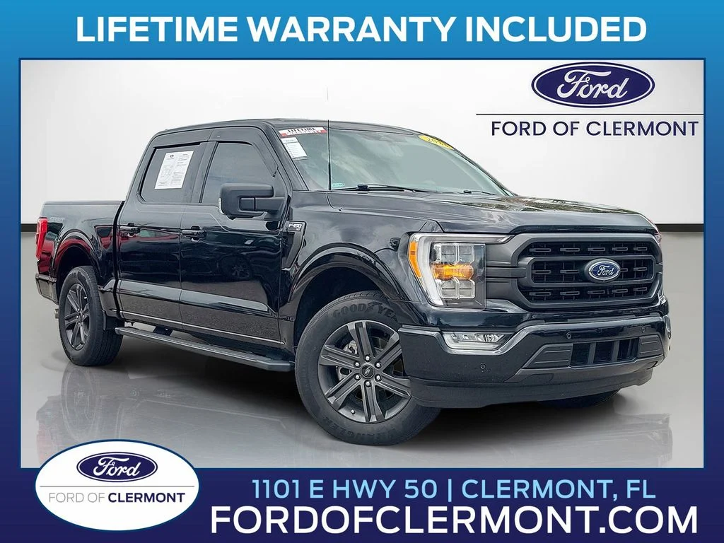Used 2023 Black Ford XLT image 1