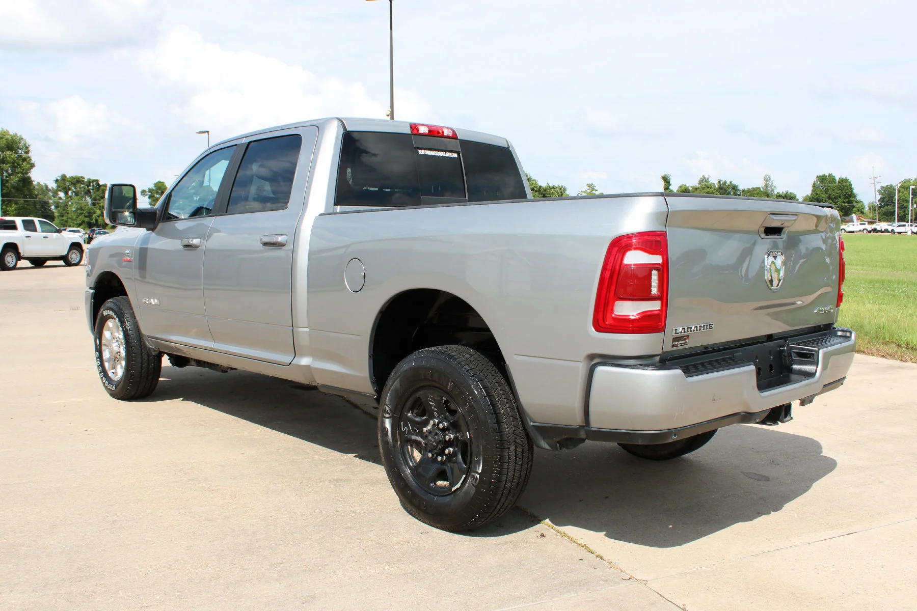 Used 2024 Billet Silver Metallic Clearcoat Ram Laramie 4x4 Crew Cab 6