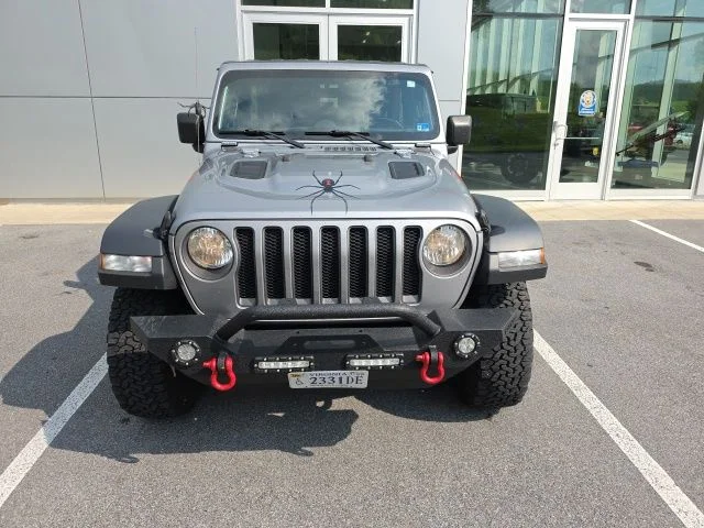 Used 2021 Silver Jeep Unlimited Rubicon image 4