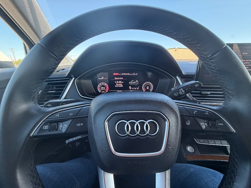 Used 2023 Glacier White Metallic Audi Premium Plus image 14