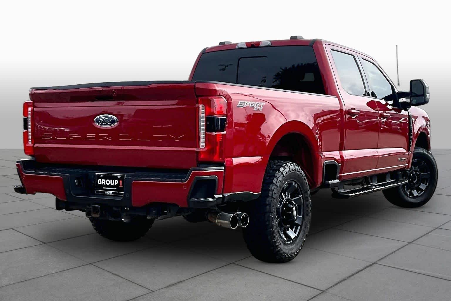 Used 2024 Rapid Red Metallic Tinted Clearcoat Ford LARIAT image 13
