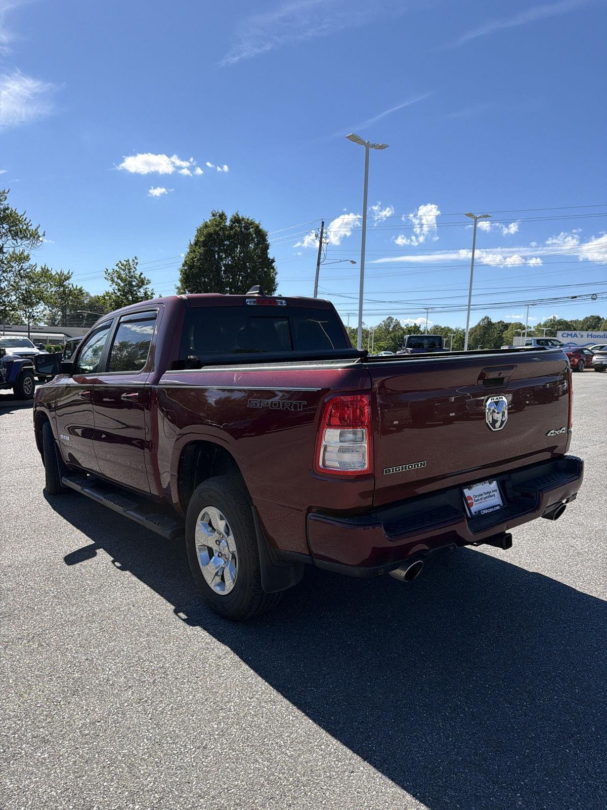 Used 2022 Delmonico Red Pearlcoat Ram Big Horn image 7