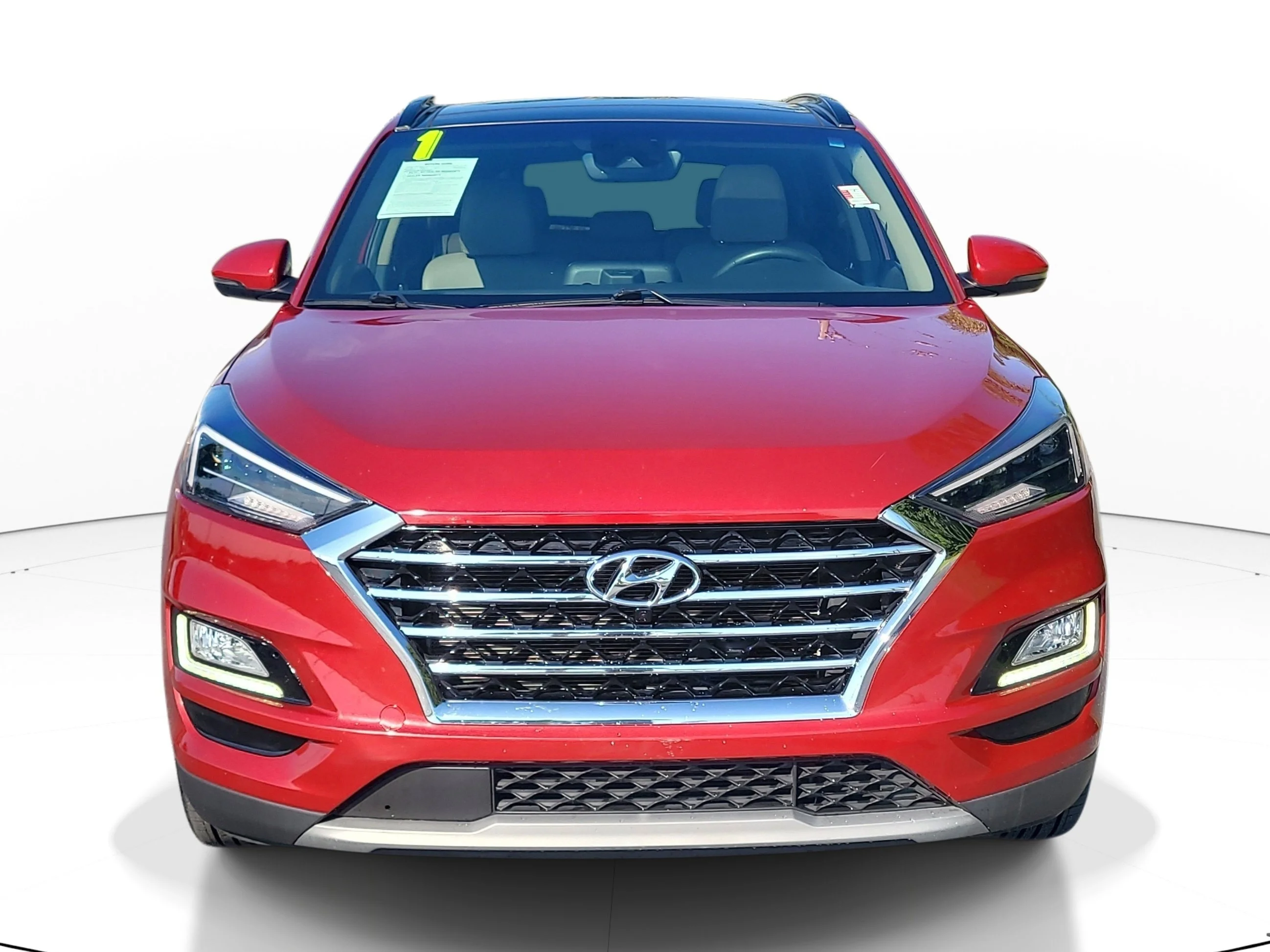 Used 2021 Red Crimson Hyundai Ultimate image 2