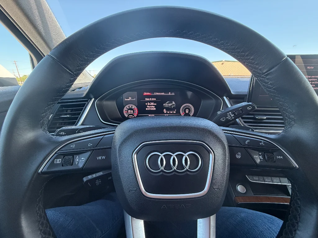 Used 2023 Glacier White Metallic Audi Premium Plus image 14