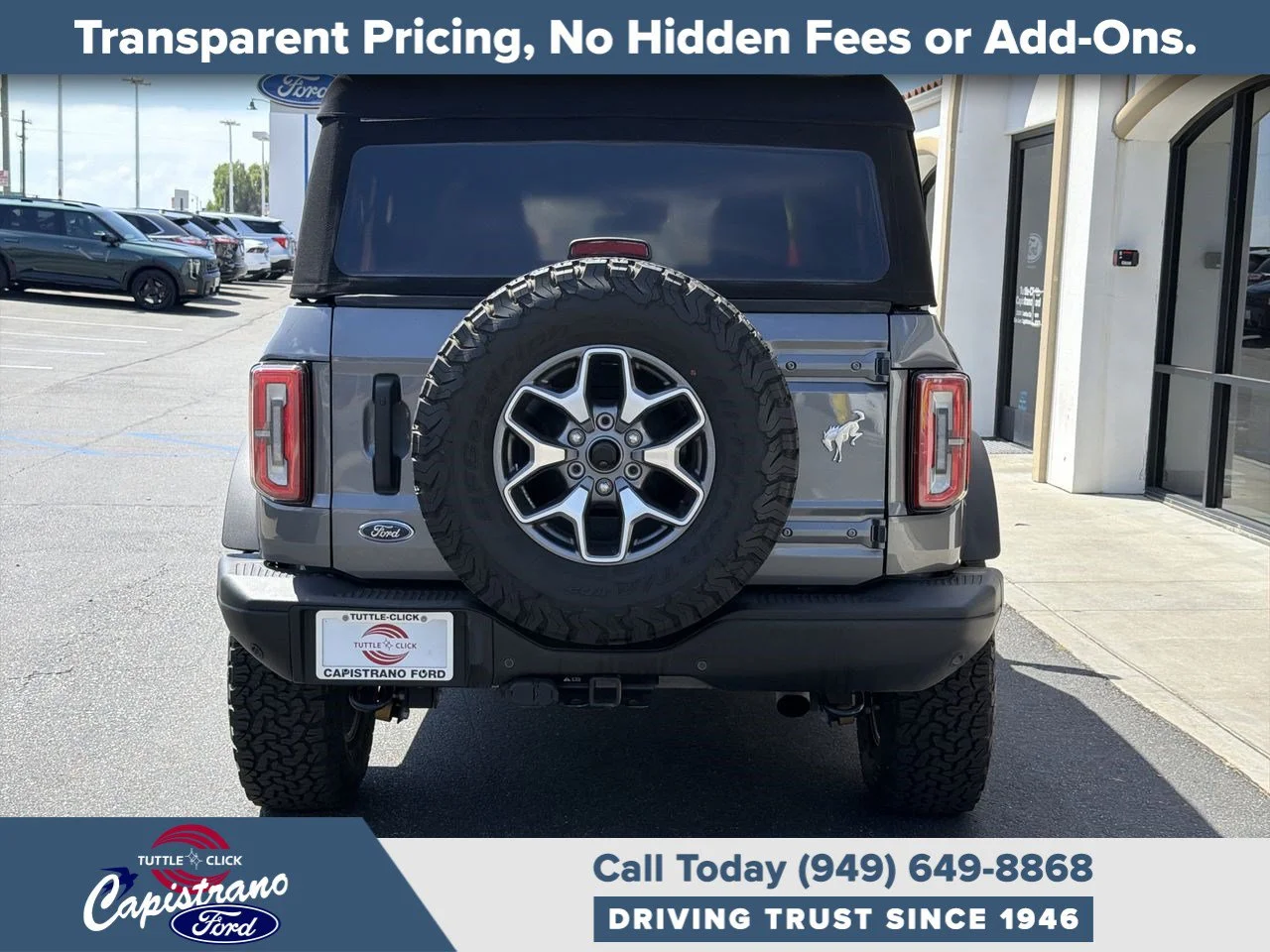 Used 2023 Carbonized Gray Metallic Ford Badlands image 14