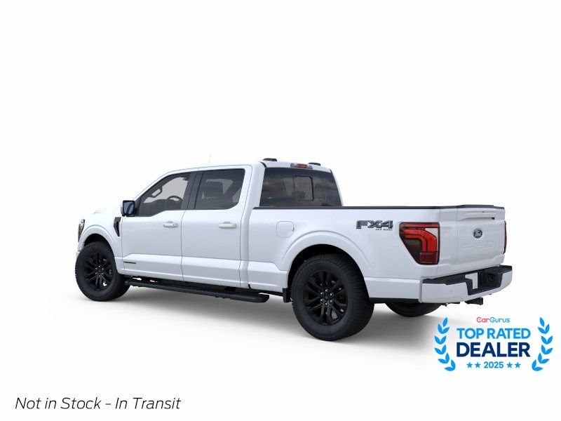 New 2026 Star White Metallic Tri-Coat Ford Lariat image 5