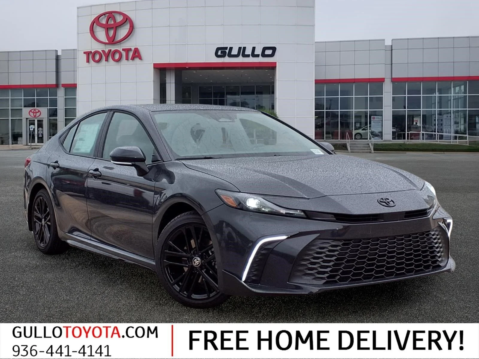 New 2026 Black Toyota SE image 1