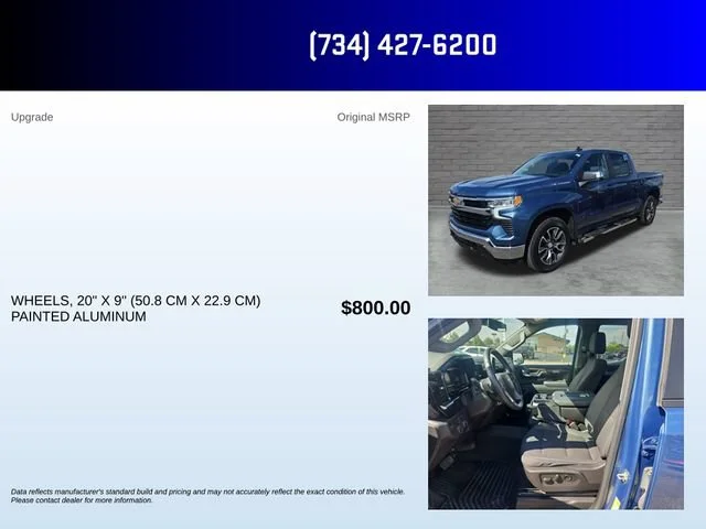 Used 2024 Lakeshore Blue Metallic Chevrolet LT (2FL) image 5