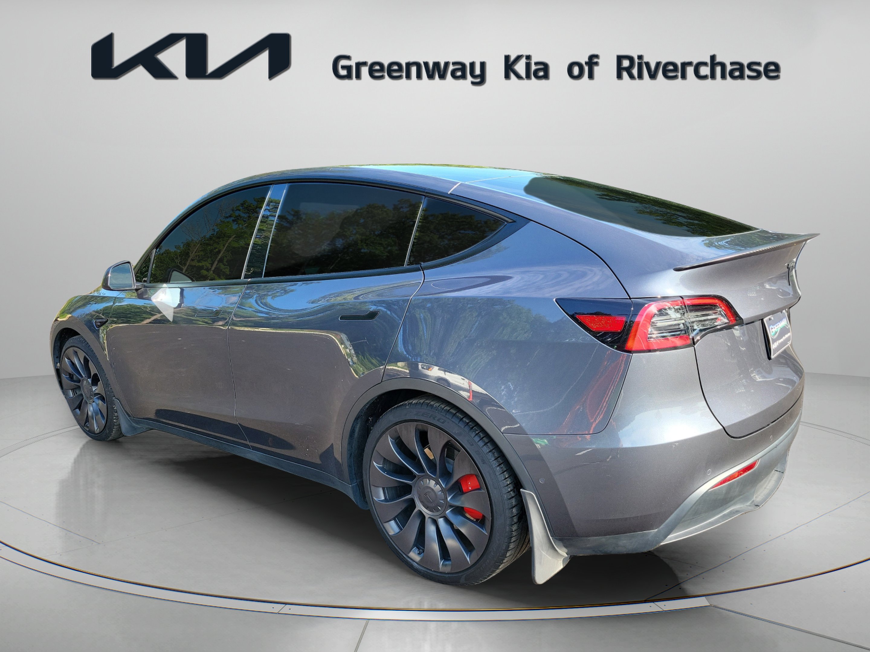 Used 2022 Gray Tesla Performance image 4