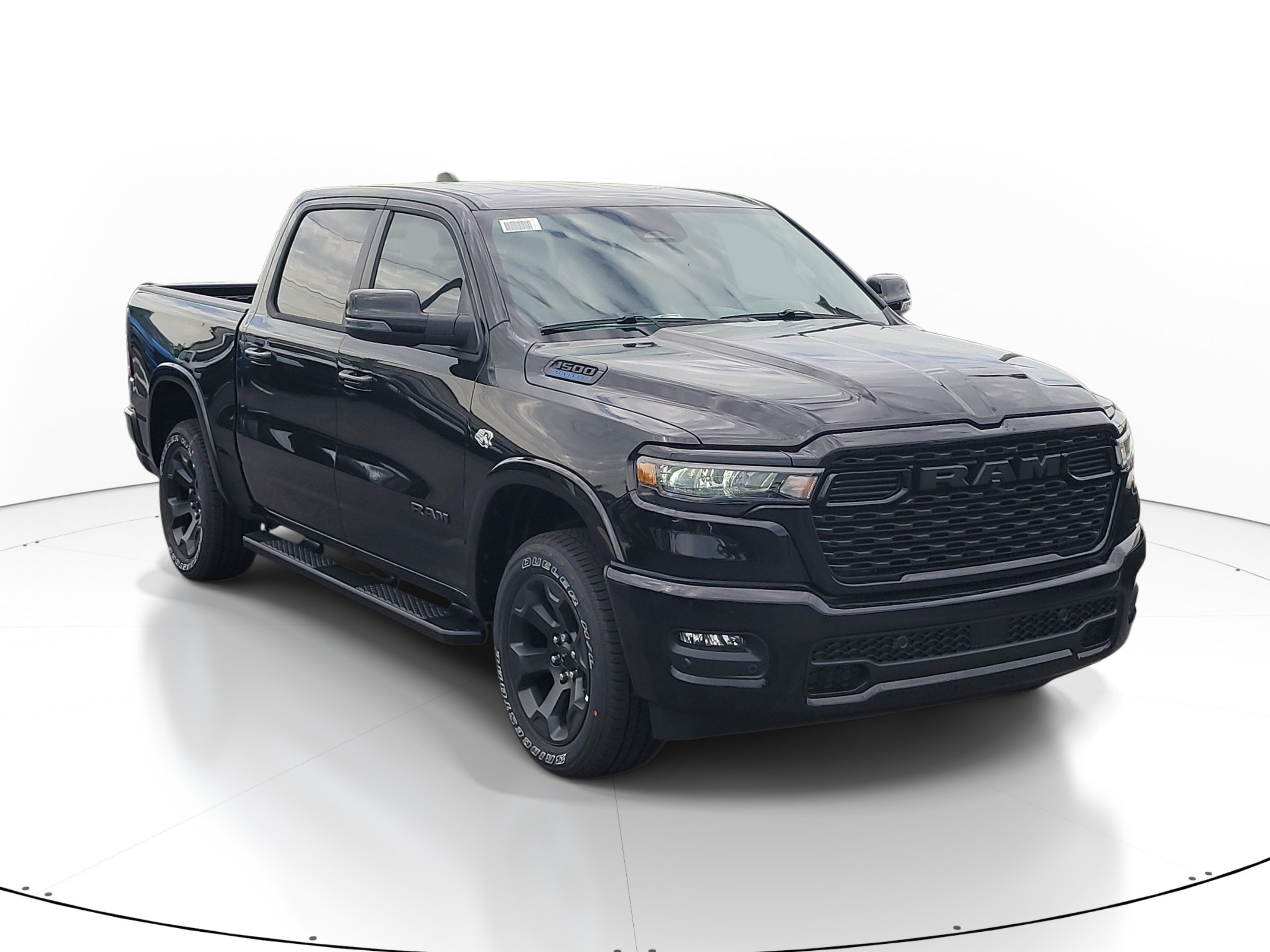 New 2026 Diamond Black Crystal Pearl-Coat Exterior Paint RAM Big Horn image 1