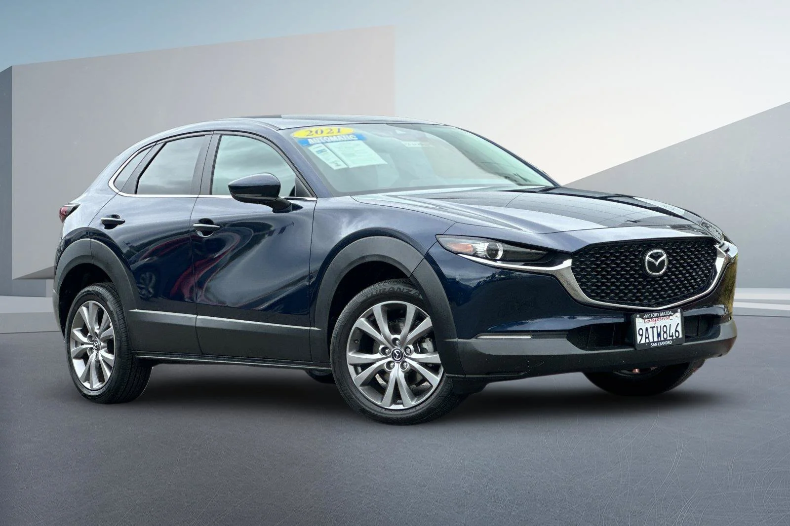 Used 2021 Crystal Blue Mazda Select image 2