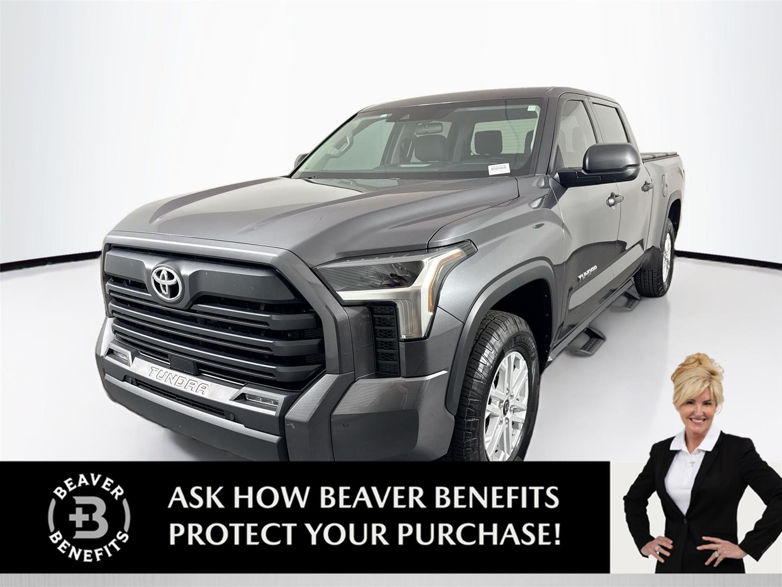 Used 2024 Magnetic Gray Metallic Toyota SR5 image 1