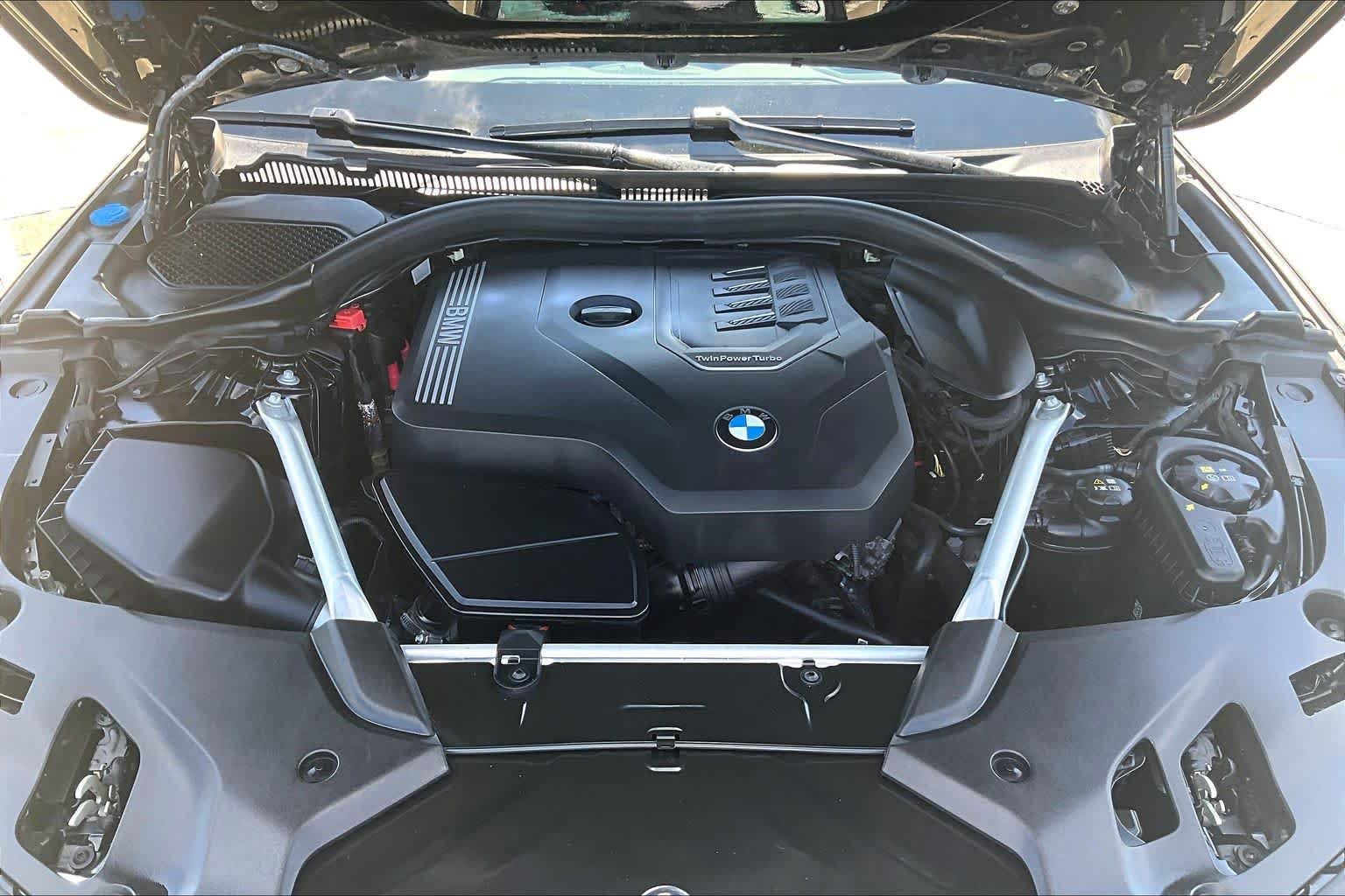 Used 2023 Jet Black BMW 530i image 30