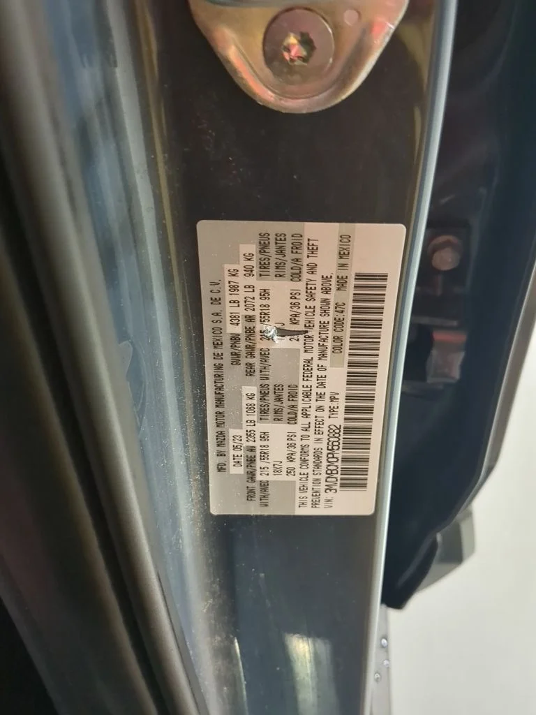 Used 2023 Polymetal Gray Metallic Mazda 2.5 S Carbon Edition image 15