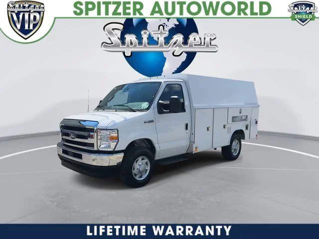New 2027 Oxford White Ford E-350 SRW image 4