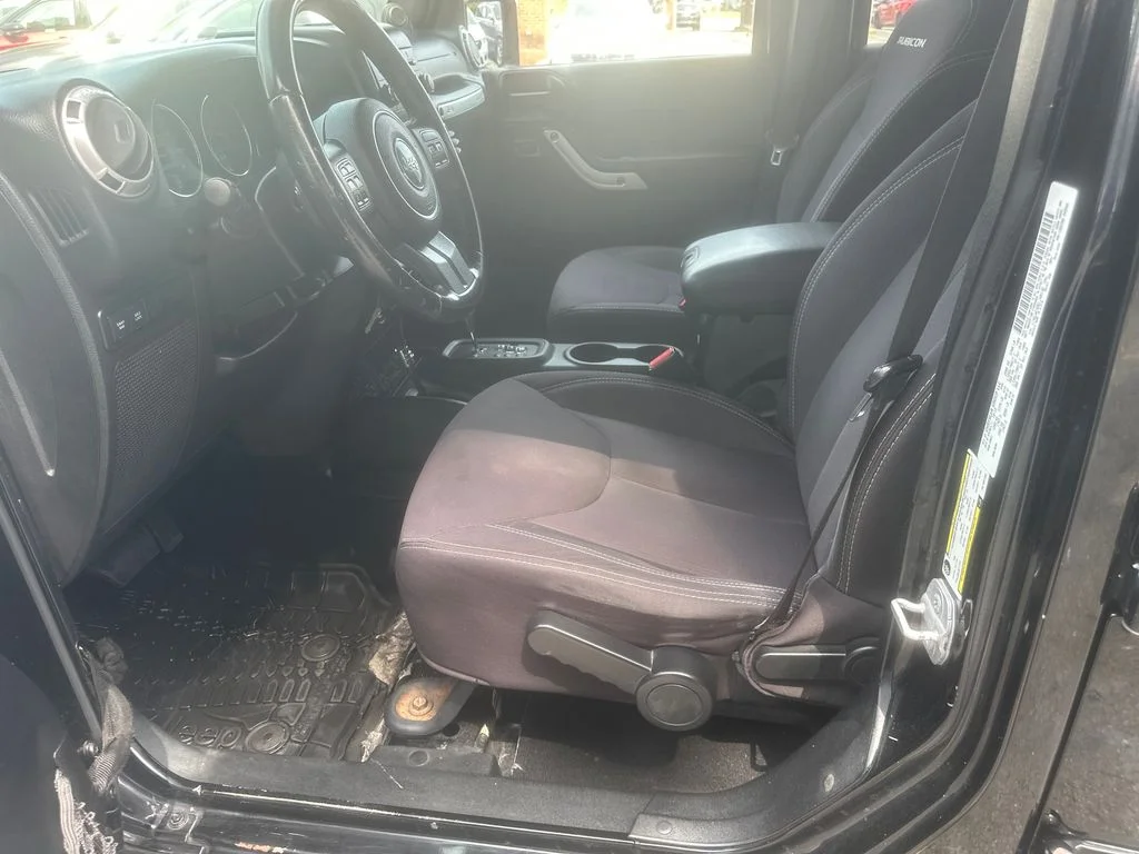 Used 2014 Black Jeep Unlimited Rubicon image 8