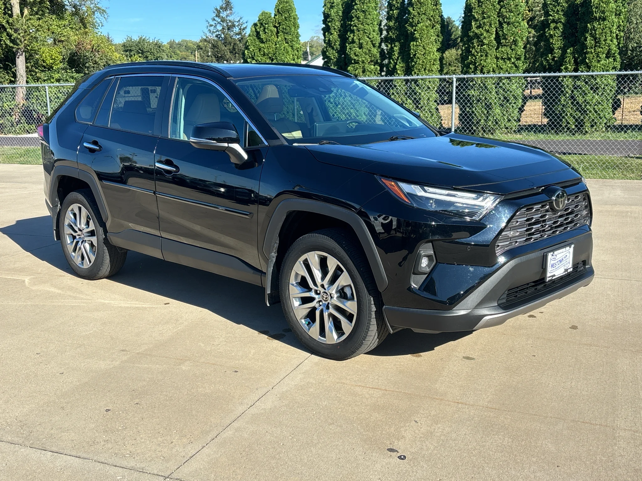 Used 2024 Midnight Black Metallic Toyota Limited image 2