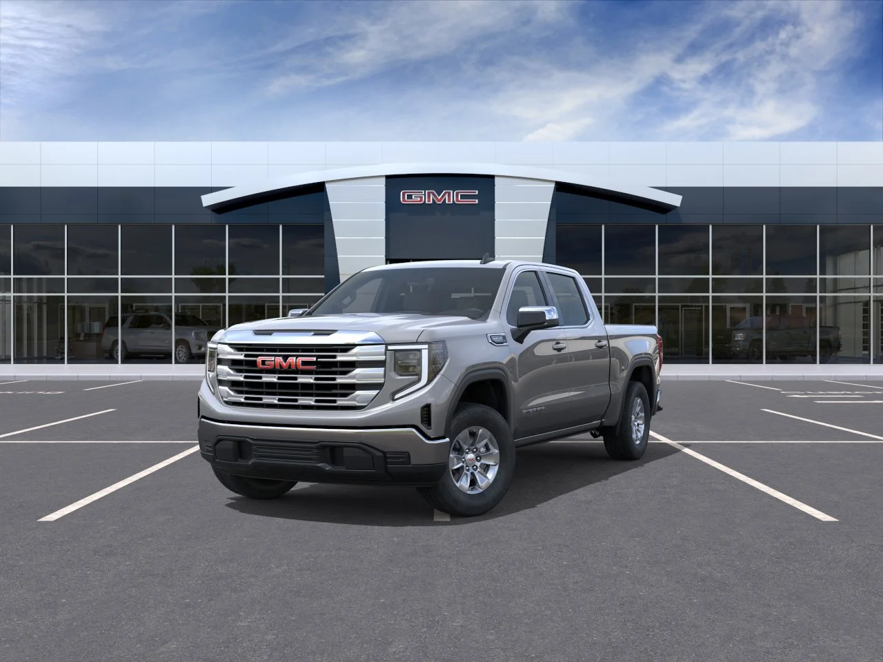 New 2026 Sterling Metallic GMC SLE image 28
