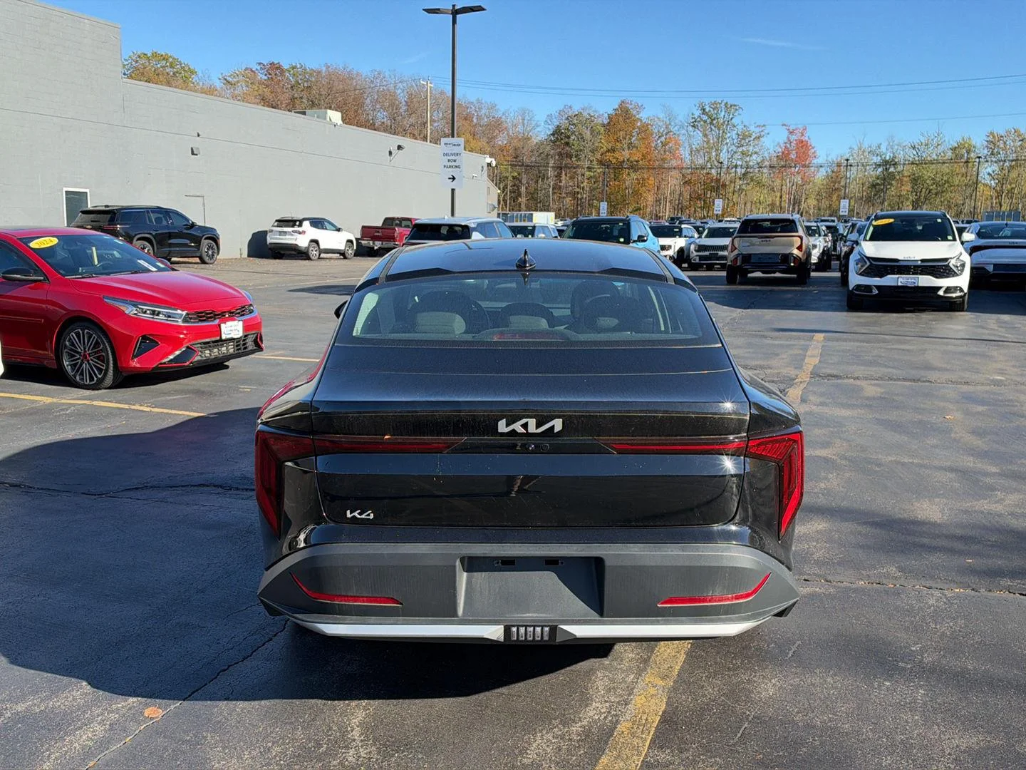 Used 2025 Aurora Black Pearl Kia LXS image 8