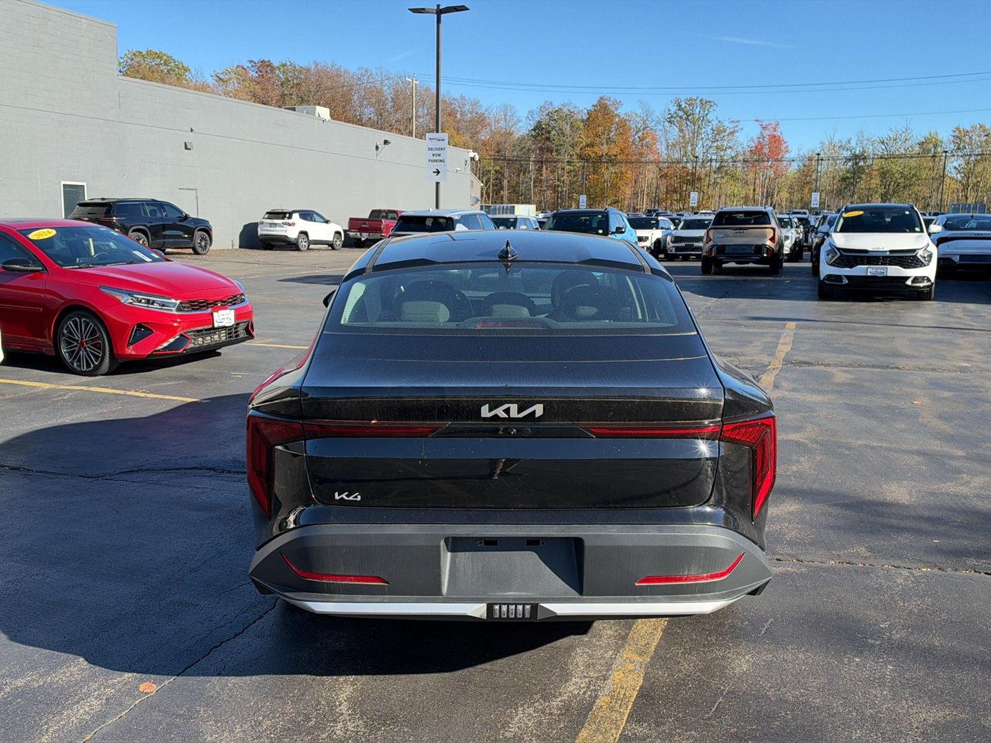Used 2025 Aurora Black Pearl Kia LXS image 8
