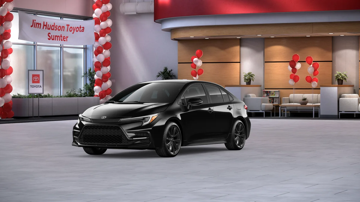 New 2026 Midnight Black Metallic Toyota SE image 53