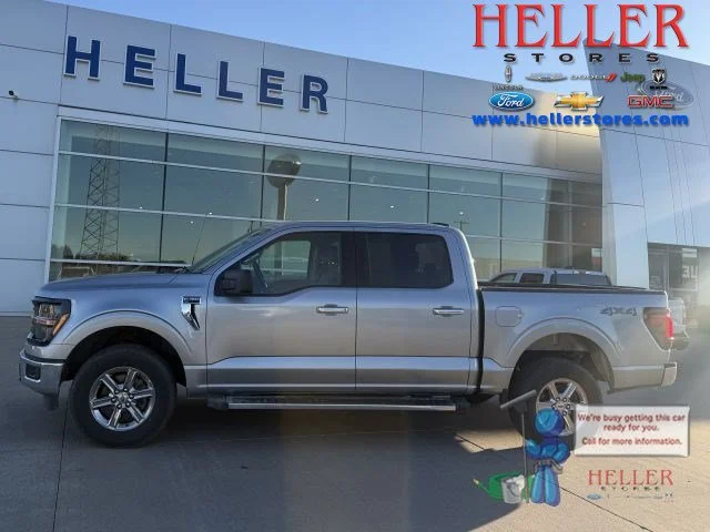 Used 2025 Iconic Silver Metallic Ford XLT image 1