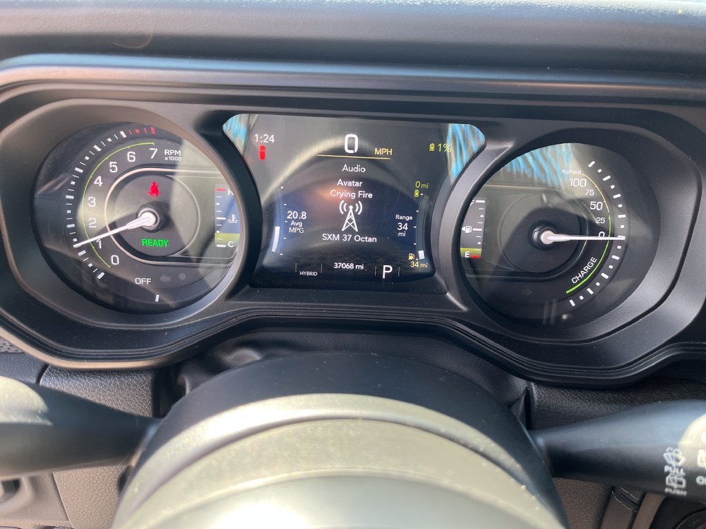 Used 2024 Gray Jeep Rubicon 4xe image 15