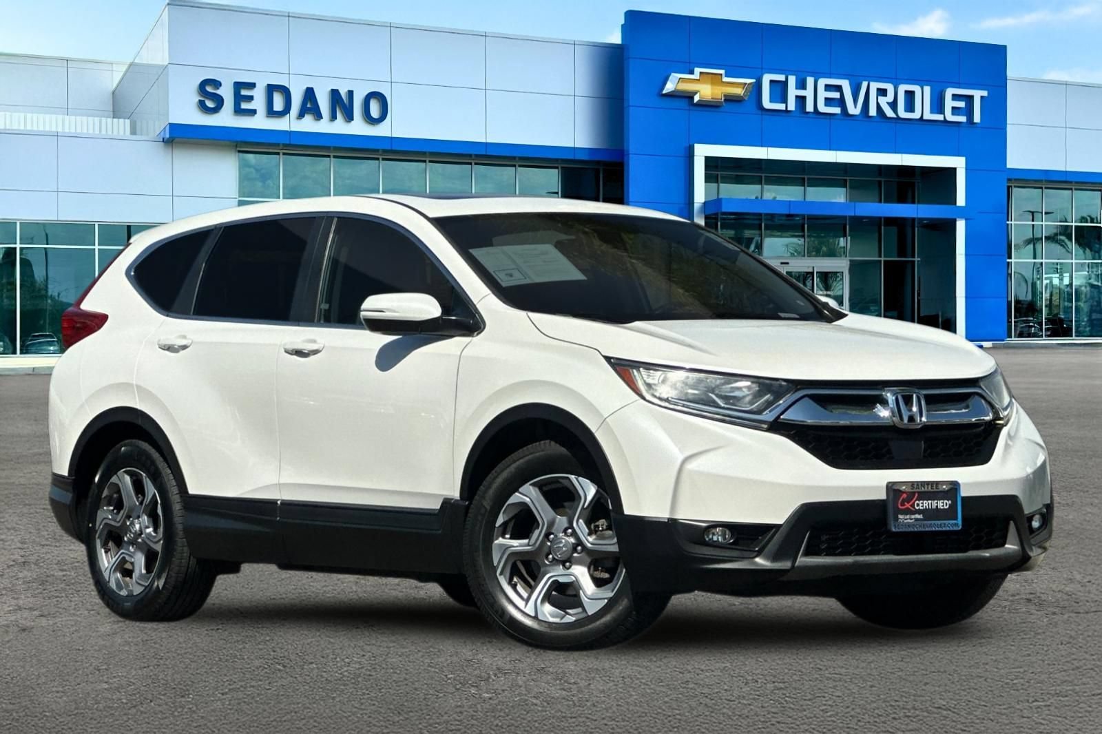 Used 2019 Honda CR-V EX-L with VIN 5J6RW1H83KA016593 for sale in Santee, CA