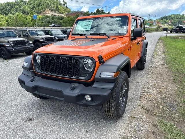 New 2026 Orange Jeep Sport image 7