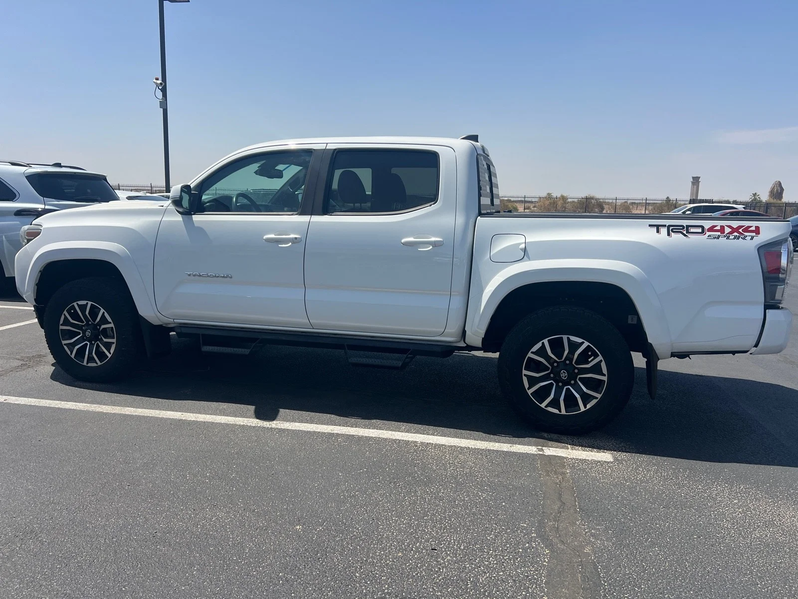 Certified Used 2021 Wind Chill Pearl Toyota TRD Sport image 5