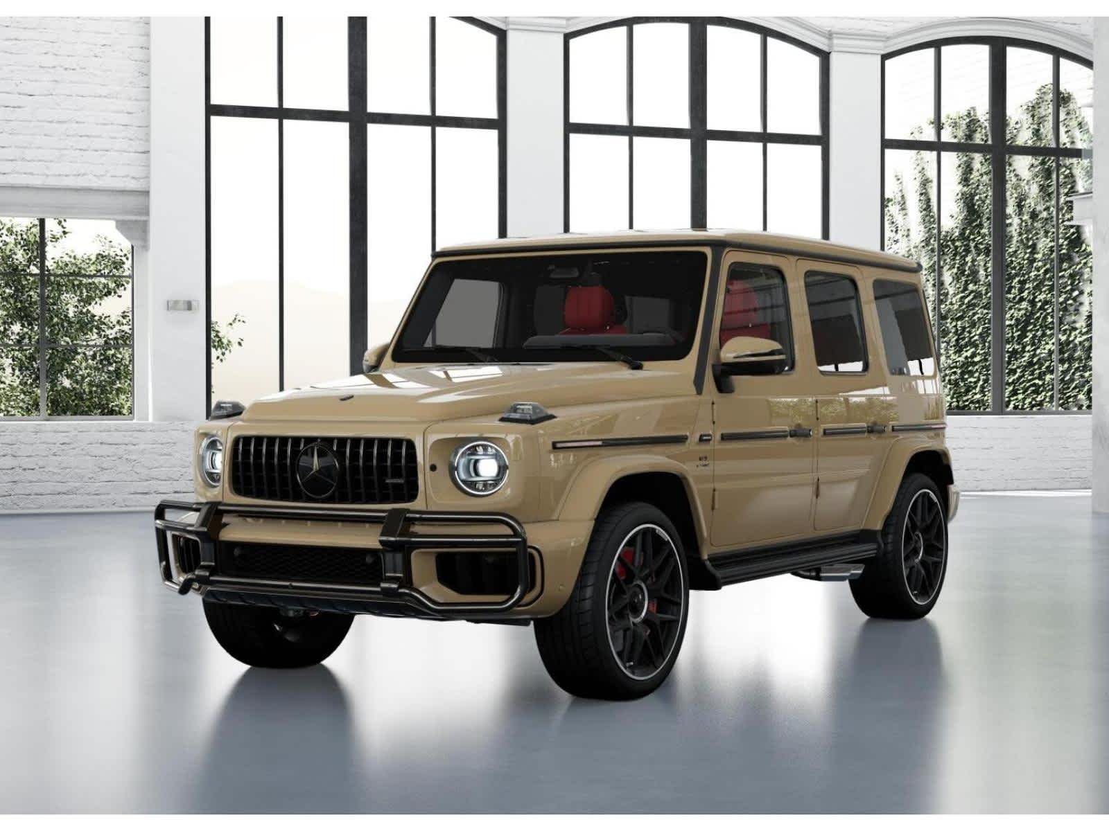New 2027 MANUFAKTUR Desert Sand non-metallic Mercedes-Benz AMG® G 63 SUV image 39