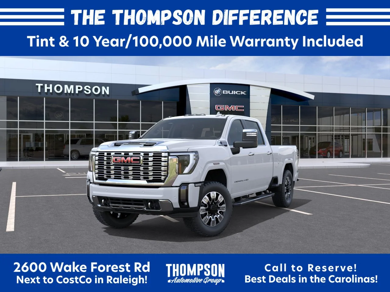 New 2026 Glacier White Tricoat GMC Denali image 8
