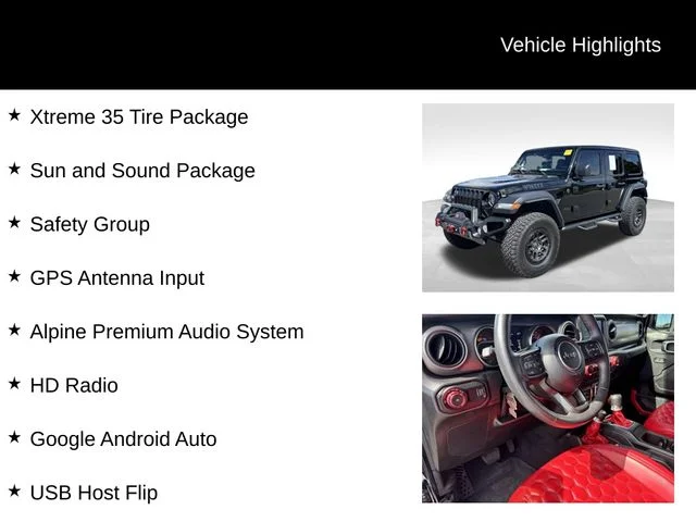 Used 2023 Black Jeep Willys image 16