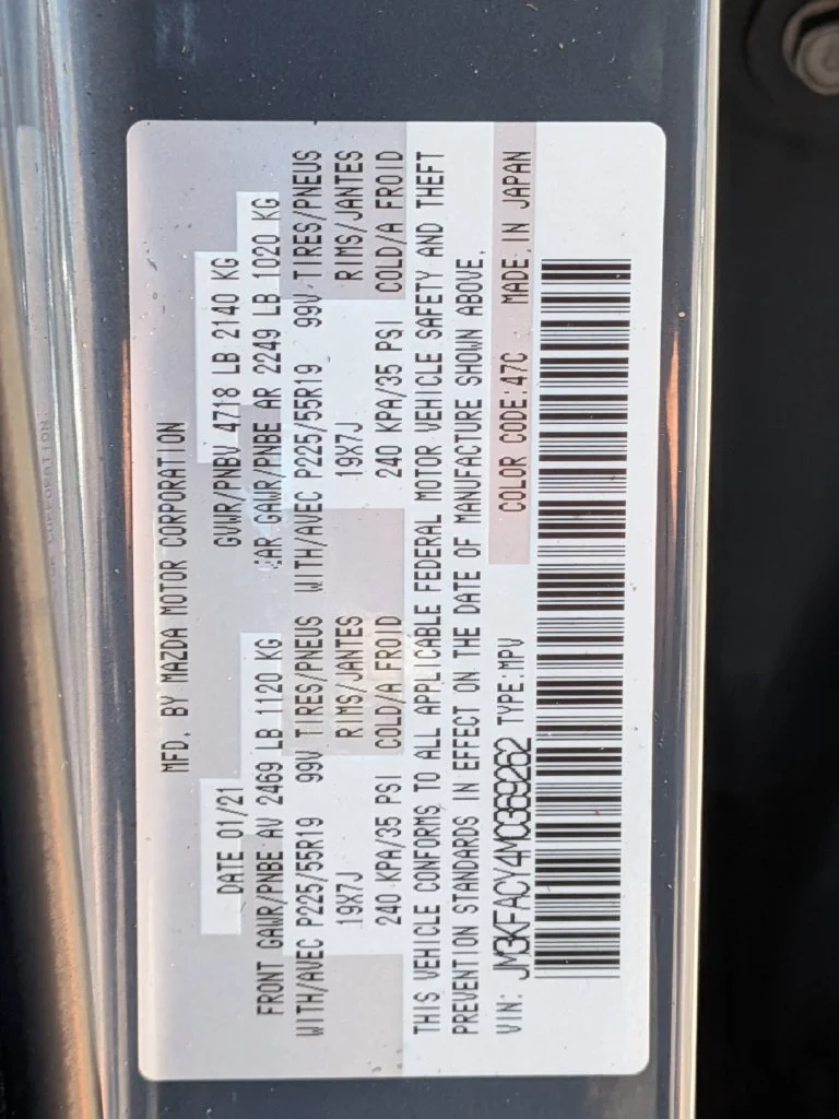Used 2021 Gray Mazda Carbon Edition Turbo image 33