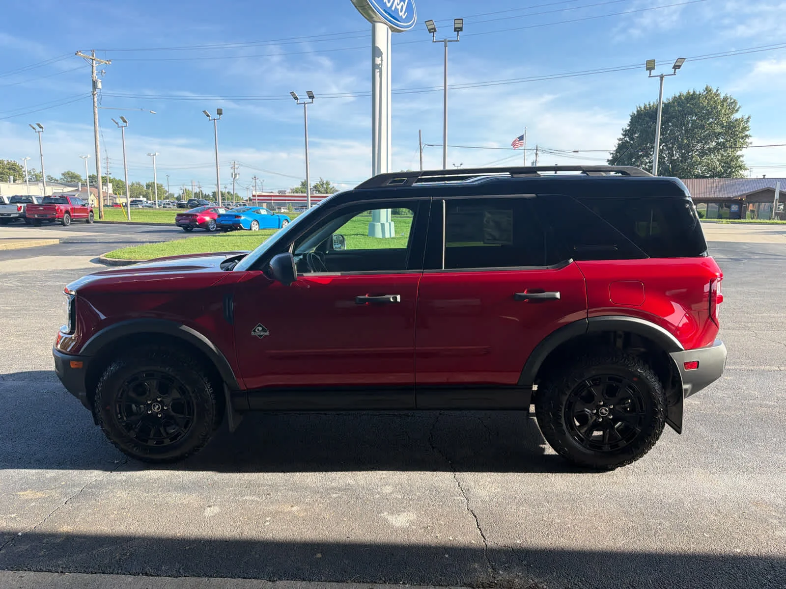 New 2026 Ruby Red Metallic Tinted Clearcoat Ford Outer Banks® image 9