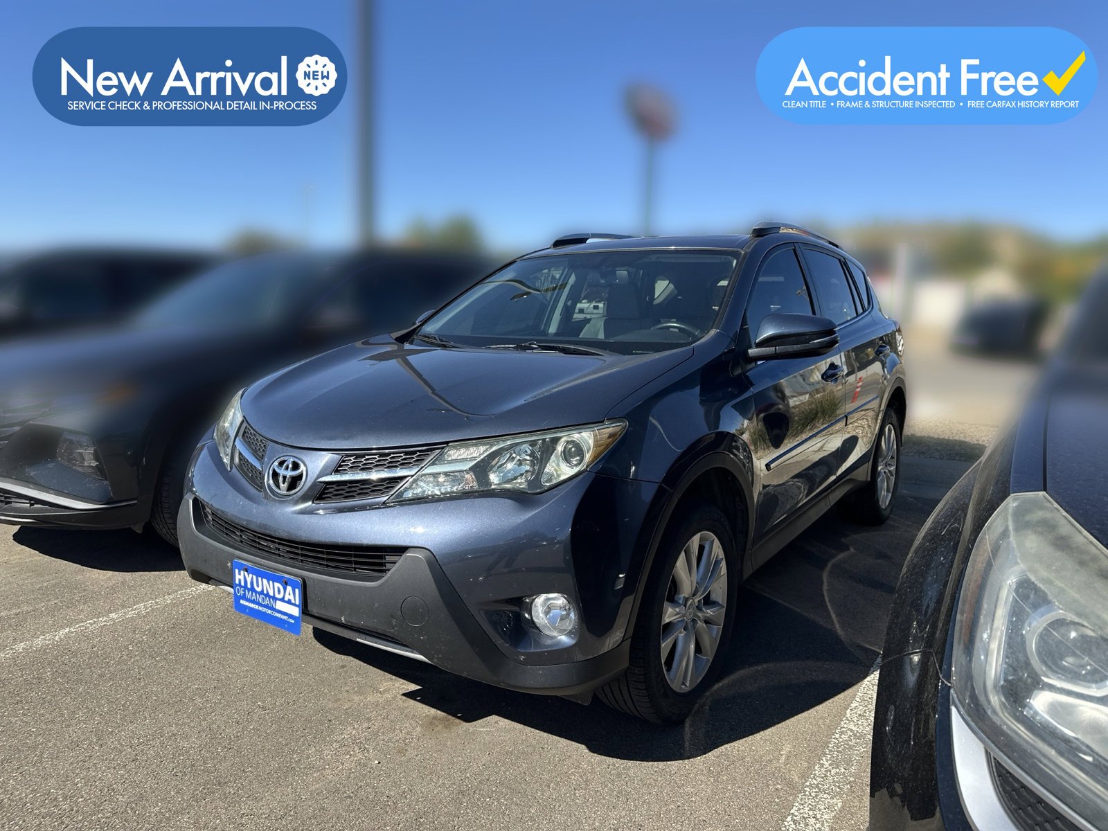 Used 2014 Blue Toyota Limited image 1