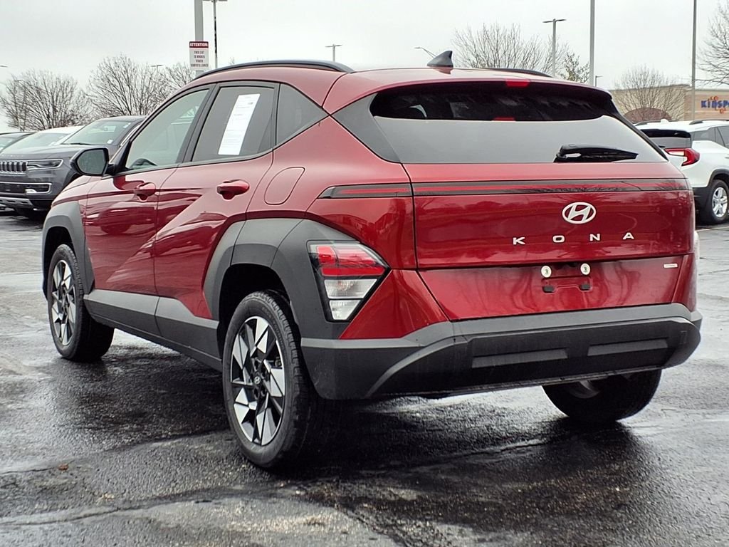 Used 2025 Hyundai Kona SEL with VIN KM8HBCAB0SU225329 for sale in Kansas City