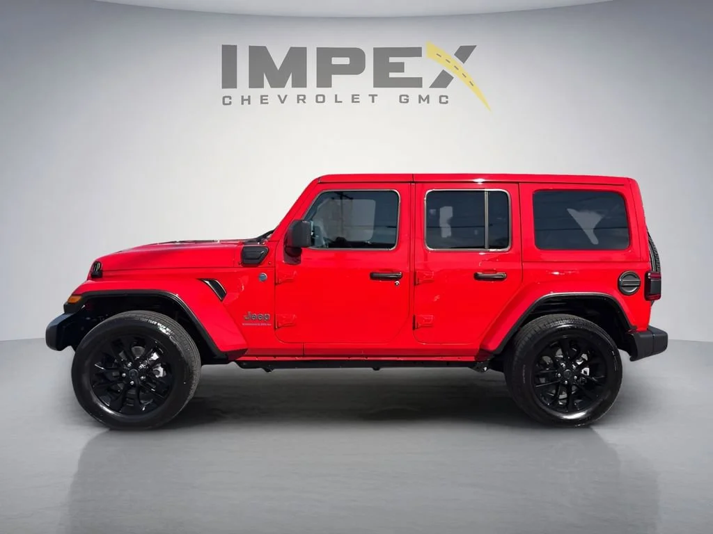 Used 2025 Red Jeep Sahara image 2