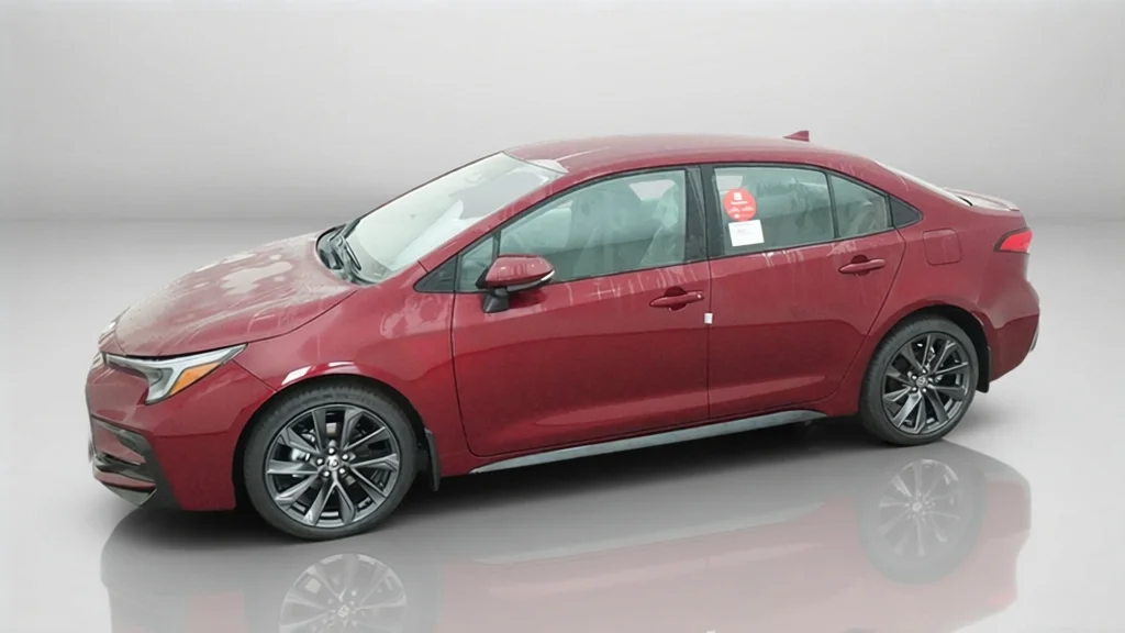 New 2026 Ruby Flare Pearl Toyota SE image 3